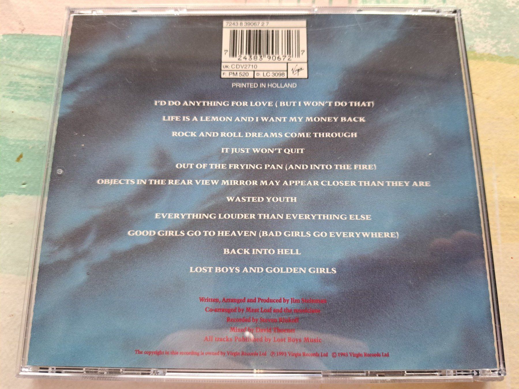 CDs: Cd Meat Loaf - Bat out of Hell 2 – Gebraucht aus Pully von bro_n52j 2