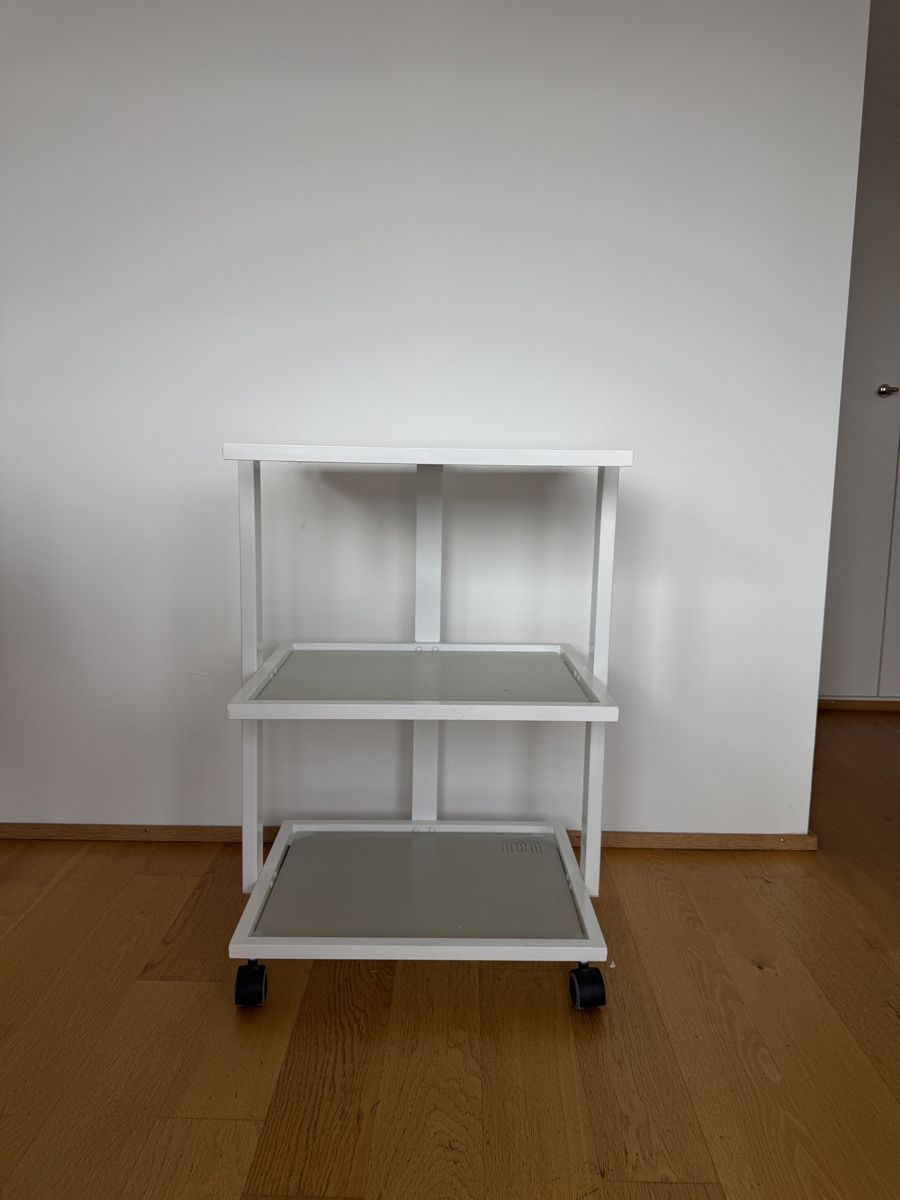 Möbel & Einrichtung: White Trolley 3 Shelves with Wheels – Gebraucht aus Zürich von dul_wd8p 3