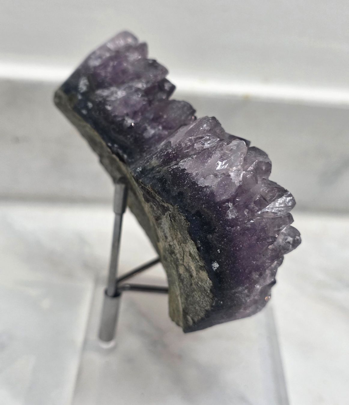 Minerali & Pietre curative: Amethyst Calcit Herz auf Stand 356g – Nuovo e nell'imballaggio originale da Matzingen venduto da Shay_Crystalz 2