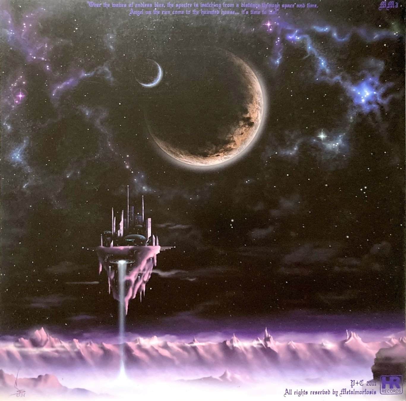 Vinyles: METALMORFOSIS - ...THROUGH SPACE... AND TIME – D'occasion à Bottens par hotter-than-hell 1