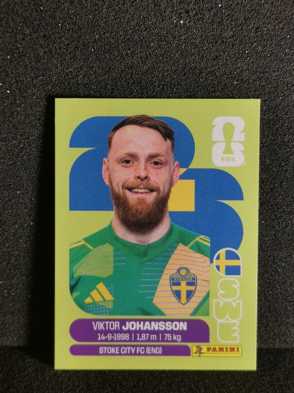 Panini Carte collezionabili: Panini Wm 2026 Sticker :Viktor Johansson Swe 2 – Usato da Einsiedeln venduto da sza_588x