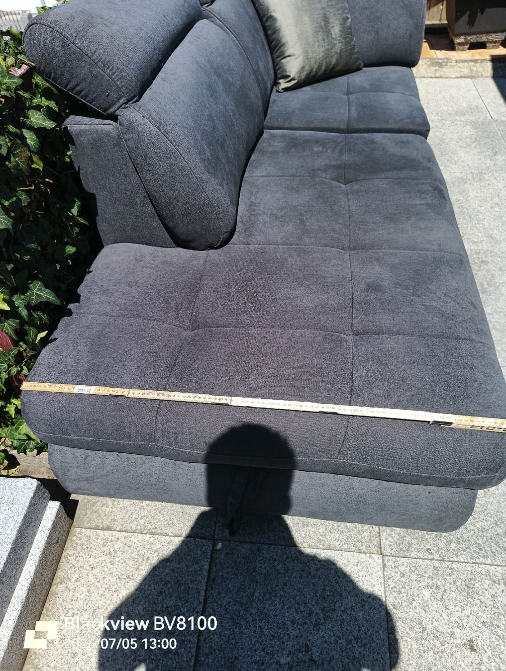 Sofas: Ecksofa grau mit Schlaffunktion guter Zustand – Gebraucht aus Schinznach Bad von Maschinist02 1