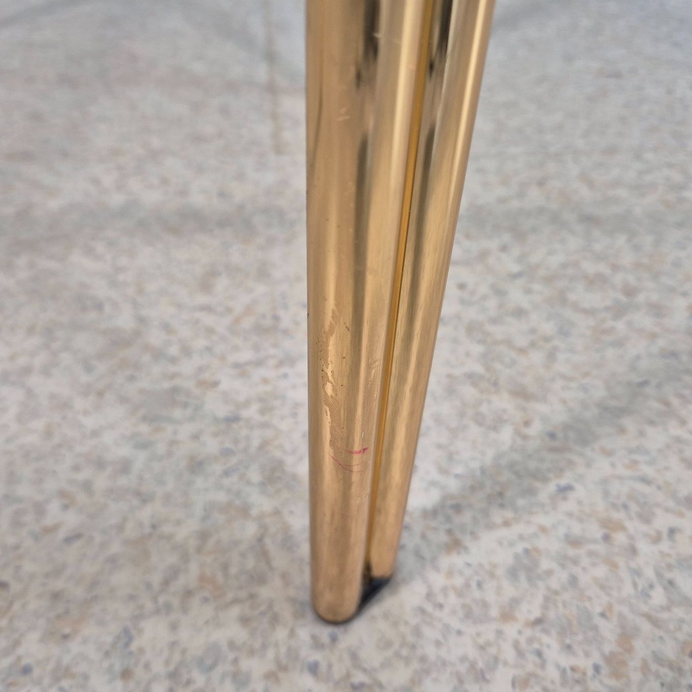 Tavoli: Vintage Glas Metall Side Table Beistelltisch Coffee-Table – Usato da Nottwil venduto da Wondewa-Shop 5