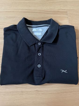 Polo Shirt Brax, Schwarz, Grösse L