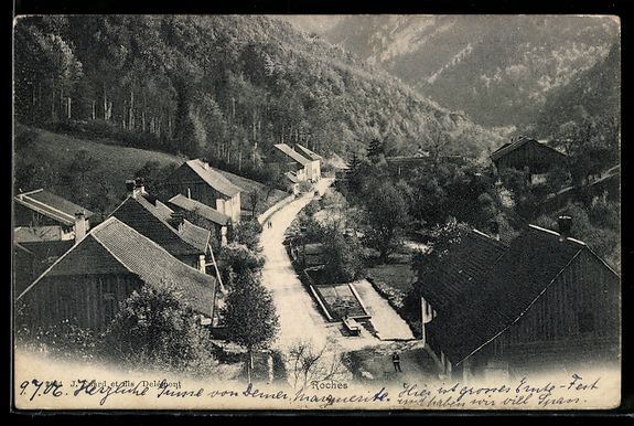 Cartes postales: AK Roches, Totalansicht, 1906 – D'occasion à Berlin par bartko-reher
