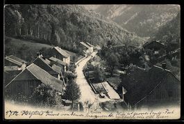 AK Roches, Totalansicht, 1906