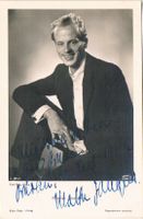 Malte Jaeger 1911-91 Autogramm signiert Vintage Foto 9x14cm