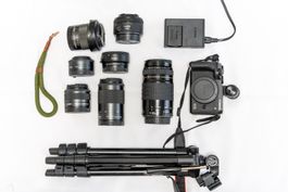Canon EOS M6 MKII - Set mit vielen Objektiven