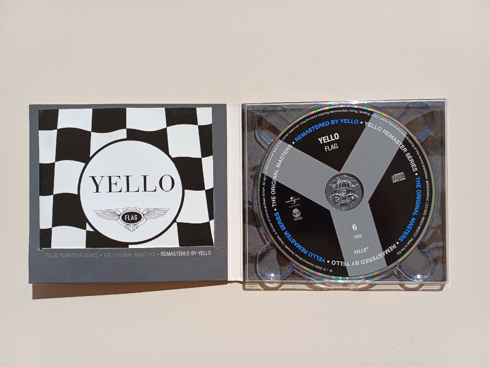 CDs: Yello "Flag" CD digipack remaster series 6 – Neuf (Voir description) à Begnins par Drastic-Sound 2
