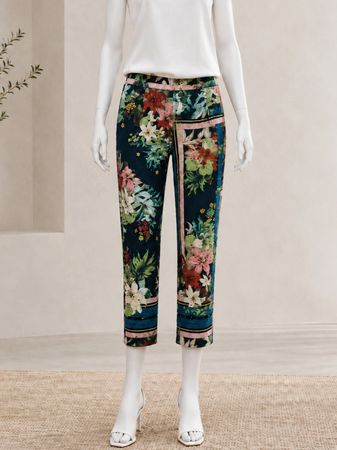 ZARA BASIC - Hose mit Bügelfalte - Gr. M - TOP