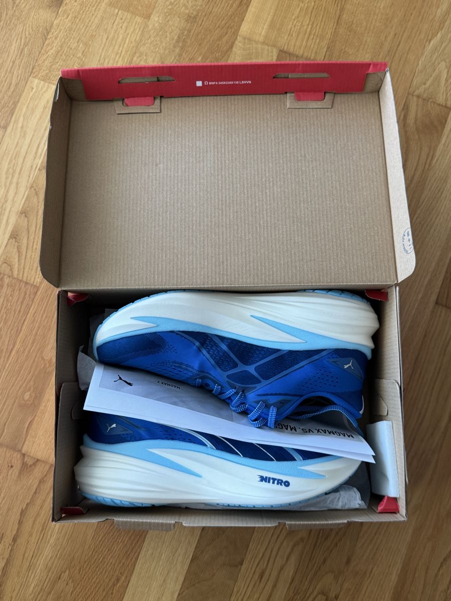 Puma Chaussures hommes: MagMax NITRO 2 PUMA Team Royal-Vibrant Blue – Neuf avec emballage d'origine à Bülach par mp1010