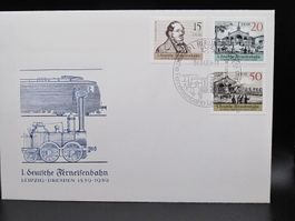 DDR 1989 Eisenbahn  FDC C6