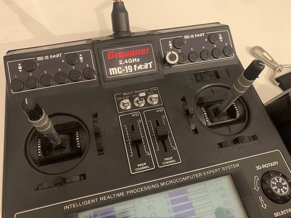 Graupner Modellismo RC: Graupner MC-19 Hott 2,4Ghz – Usato da Hersberg venduto da Lufti 2