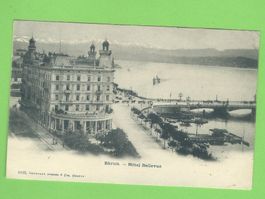 Zürich, Hotel Bellevue, ca. 1900