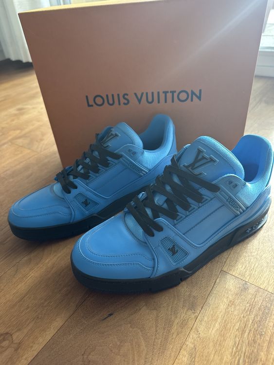 Louis Vuitton Scarpe da uomo: Louis Vuitton Trainer Sneaker bleu Gr 44 – Nuovo (secondo la descrizione) da Uster venduto da nic69