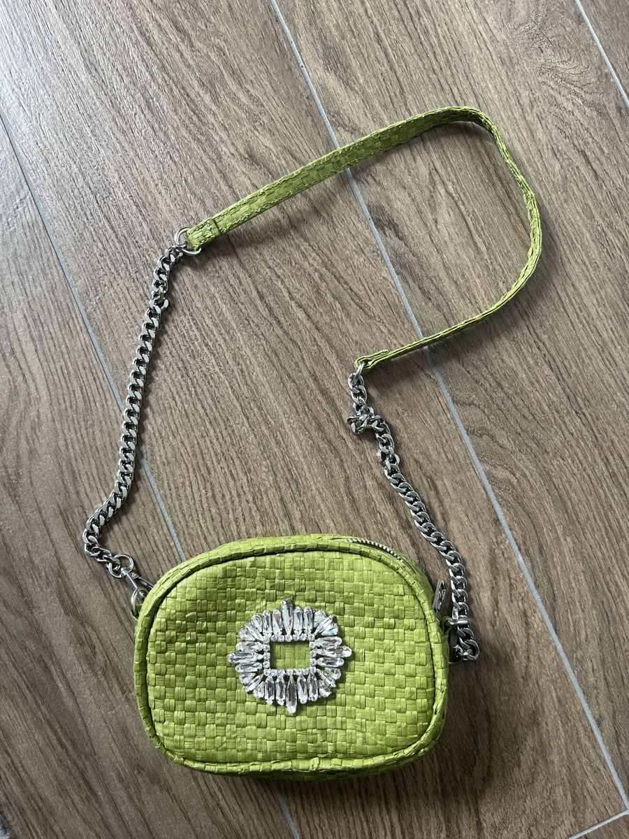Zara Borse da donna: Sac Zara vert – Nuovo (secondo la descrizione) da Hauterive NE venduto da Lipal