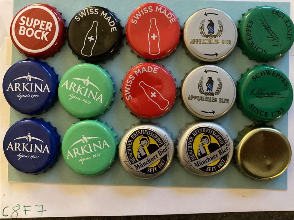 Schwarze Kronkorken 100 Stück - Ideal Für Selbstgemachte Getränke