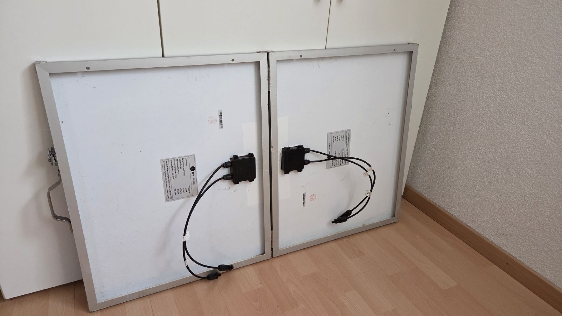 Dispositivi a energia solare: 2 Stk. Solarmodul je 50W Tragbar – Usato da Malters venduto da o_ANDI_o 3
