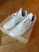 Filling Pieces Leder High-top Sneakers Weiss, Grösse 40