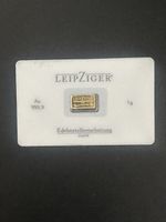 Goldbarren 1g Leipziger