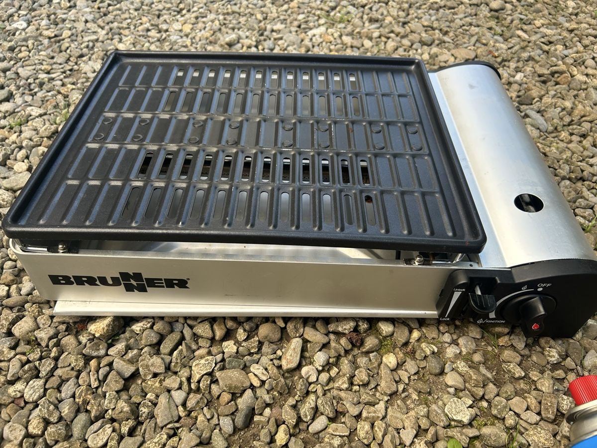 Griglie: Brunner Gasgrill Camping – Usato da Ibach venduto da heifla