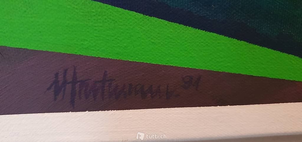 Gemälde: Bild Handgemalt – Gebraucht aus Gossau SG von Novaforte 1