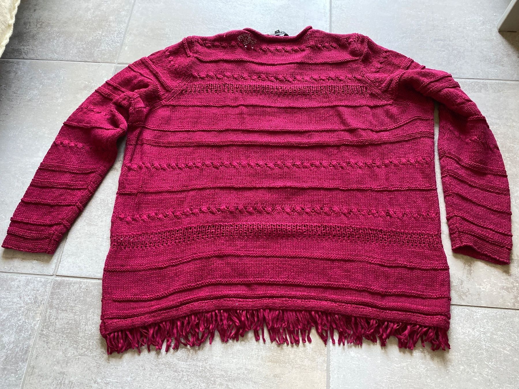 Bonita Pullover & Sweatshirts: Garn Pullover bordeaux Gr. XL BONITA – Gebraucht aus Oberlunkhofen von dreihaselnuesse 3