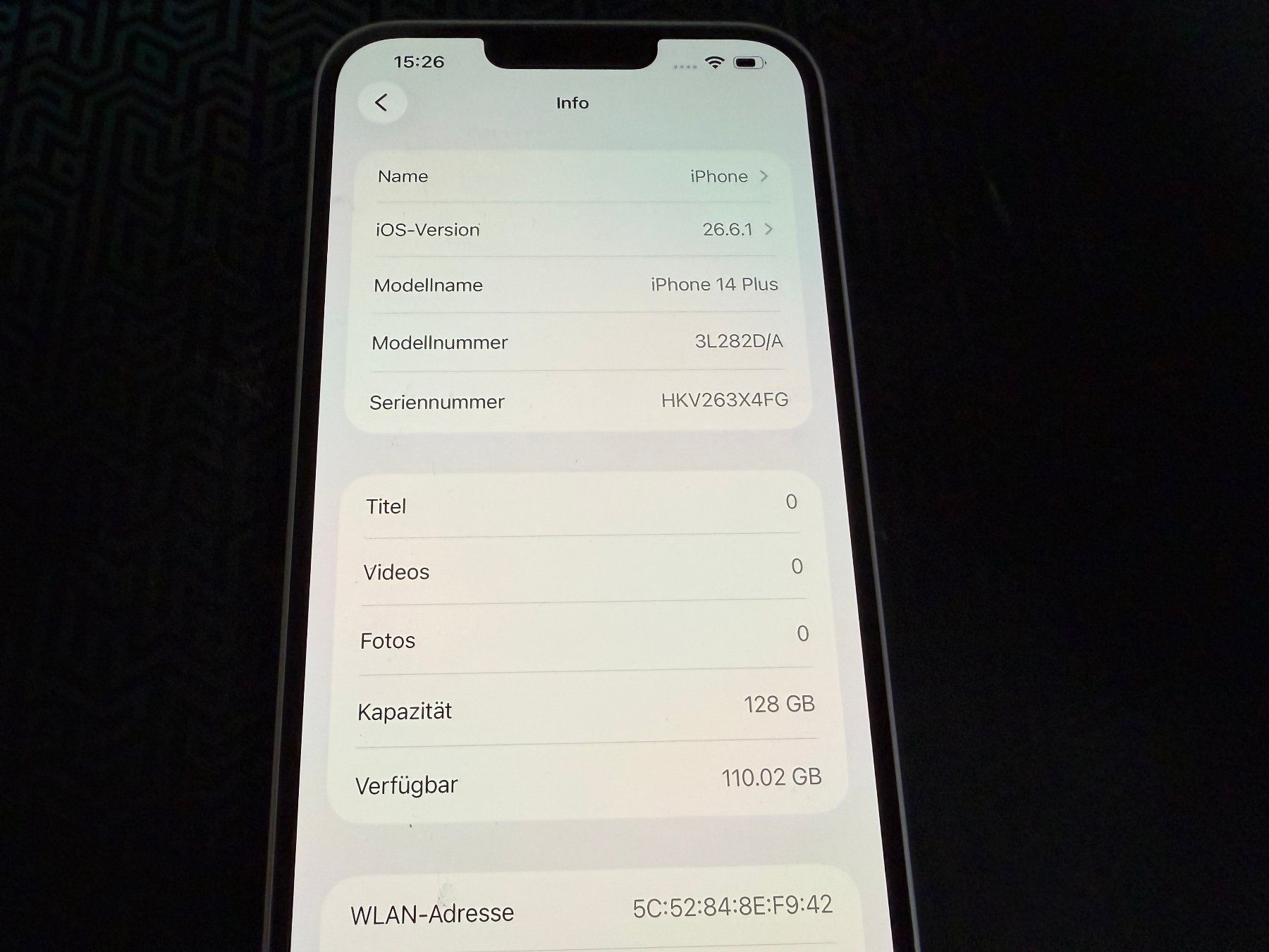 Apple Handys / Smartphones: Iphone 14 Plus 128Gb#59 – Gebraucht aus Au SG von bah_6f5w 4