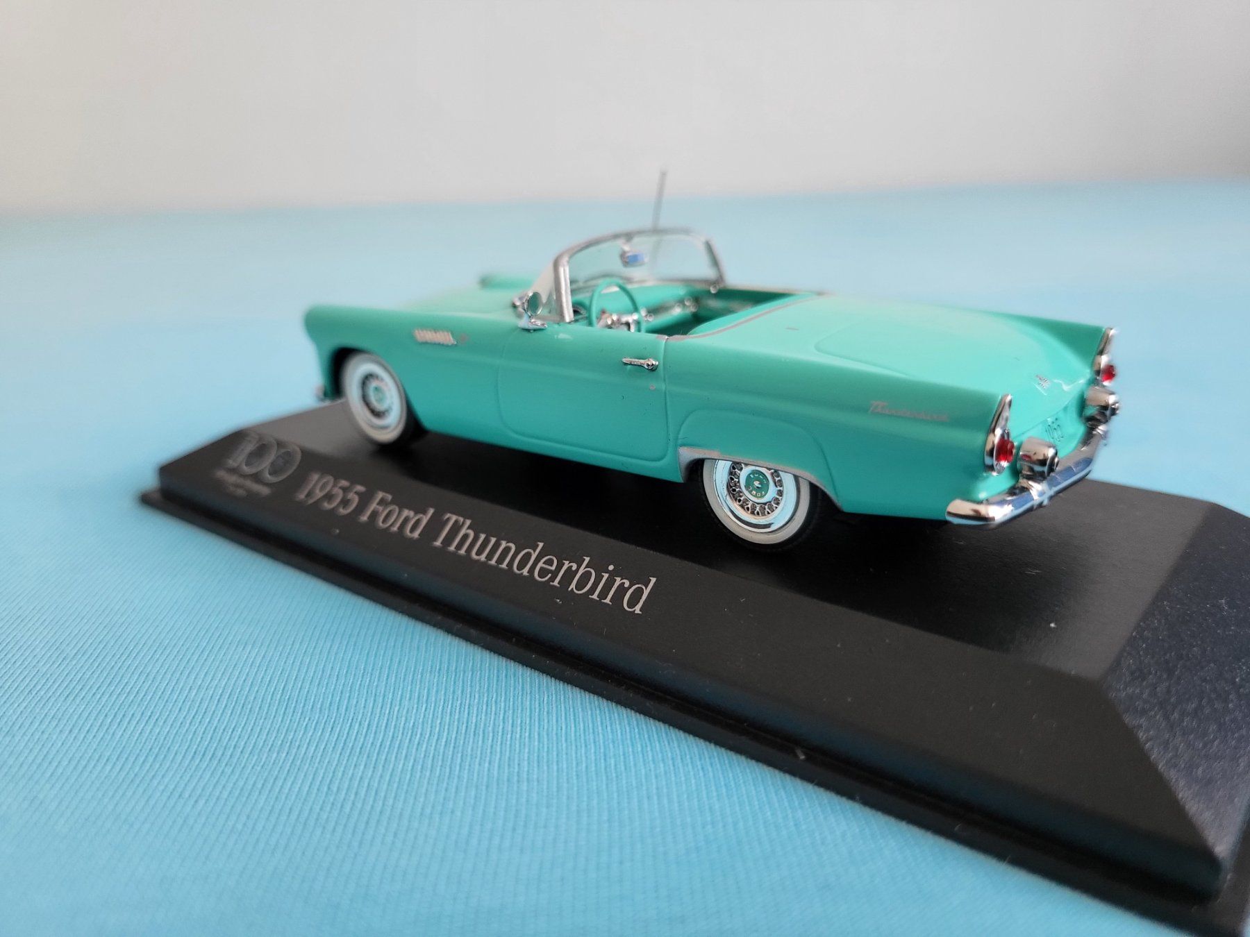 Minichamps Modellautos: Ford Thunderbird Convertible, 1955, Turquoise – Neu (gemäss Beschreibung) aus Glattbrugg von PhilKrill 7