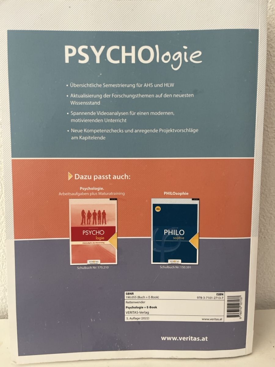 Livres: Psychologie – D'occasion à St.Gallen par aid_7tl7 1