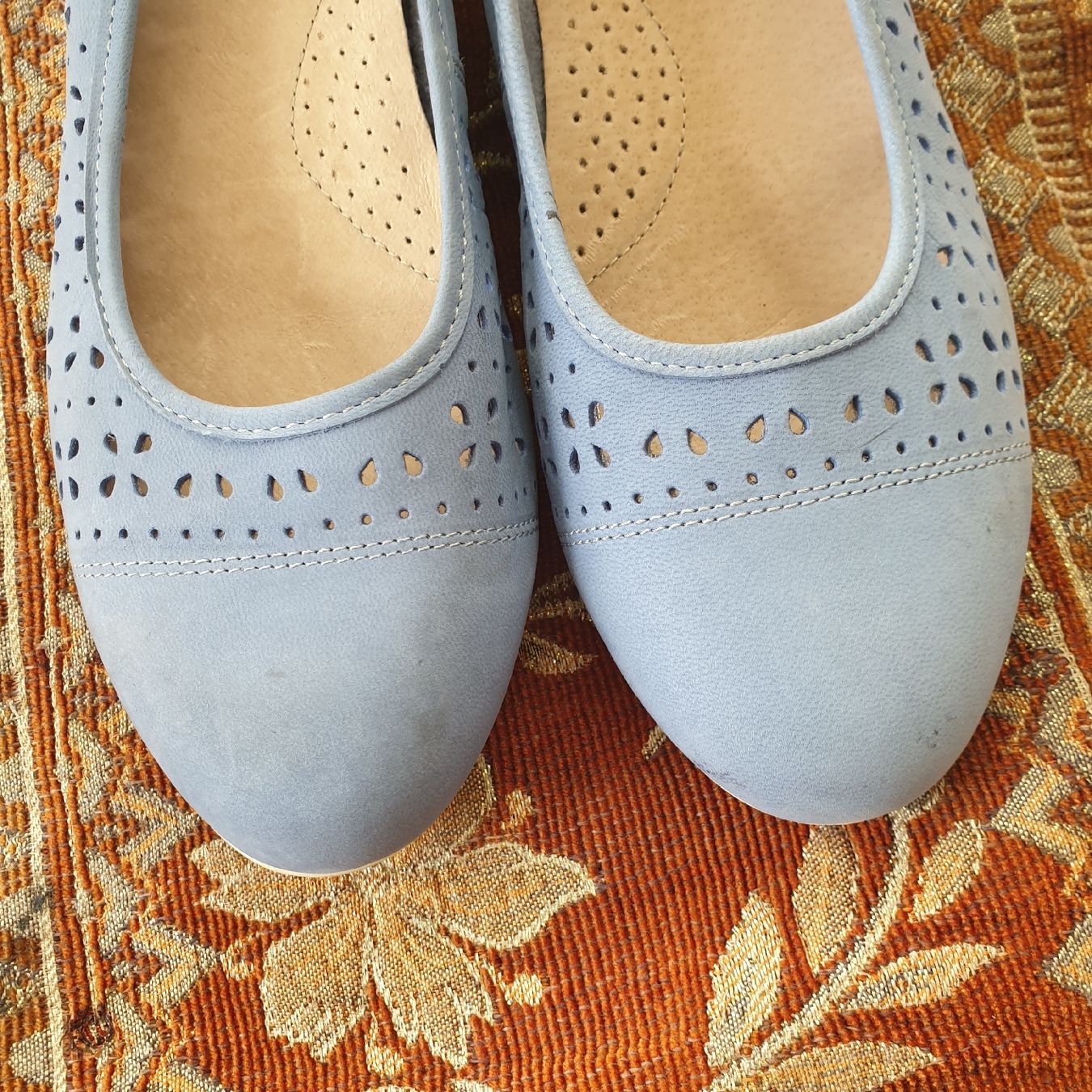 Chaussures femmes: gosoft Echtlederschuh inHellblau Gr. 38 – Neuf (Voir description) à Frenkendorf par Moon111 1