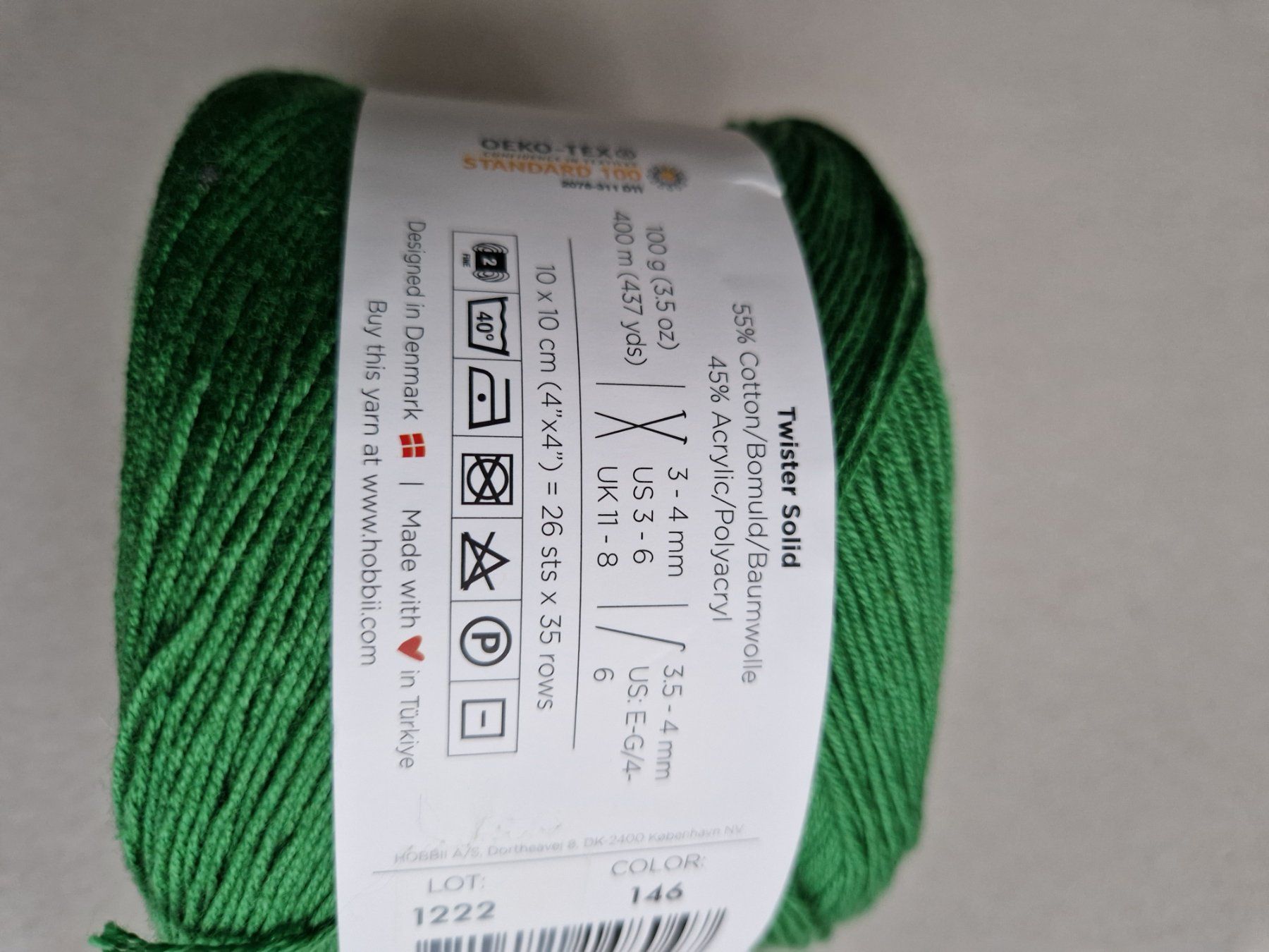 Lana: Strickgarn BW/Acryl (Nr. 146) – Nuovo (secondo la descrizione) da Ursenbach venduto da gruenblau 1