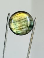 26,1mm Labradorite multi fire spectrolite loose gem