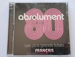 Cd Absolument 80 2 Cds les plus grands tubes français