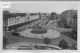 Geneve - Place et Gare de Cornavin - Tram