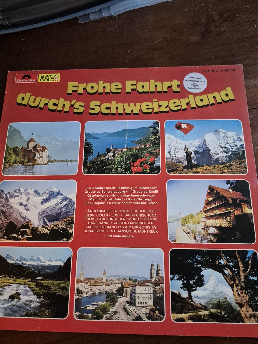 Schallplatten: Frohe Fahrt durchs Schweizerland Polydor  – Gebraucht aus Grandval von JeroenK