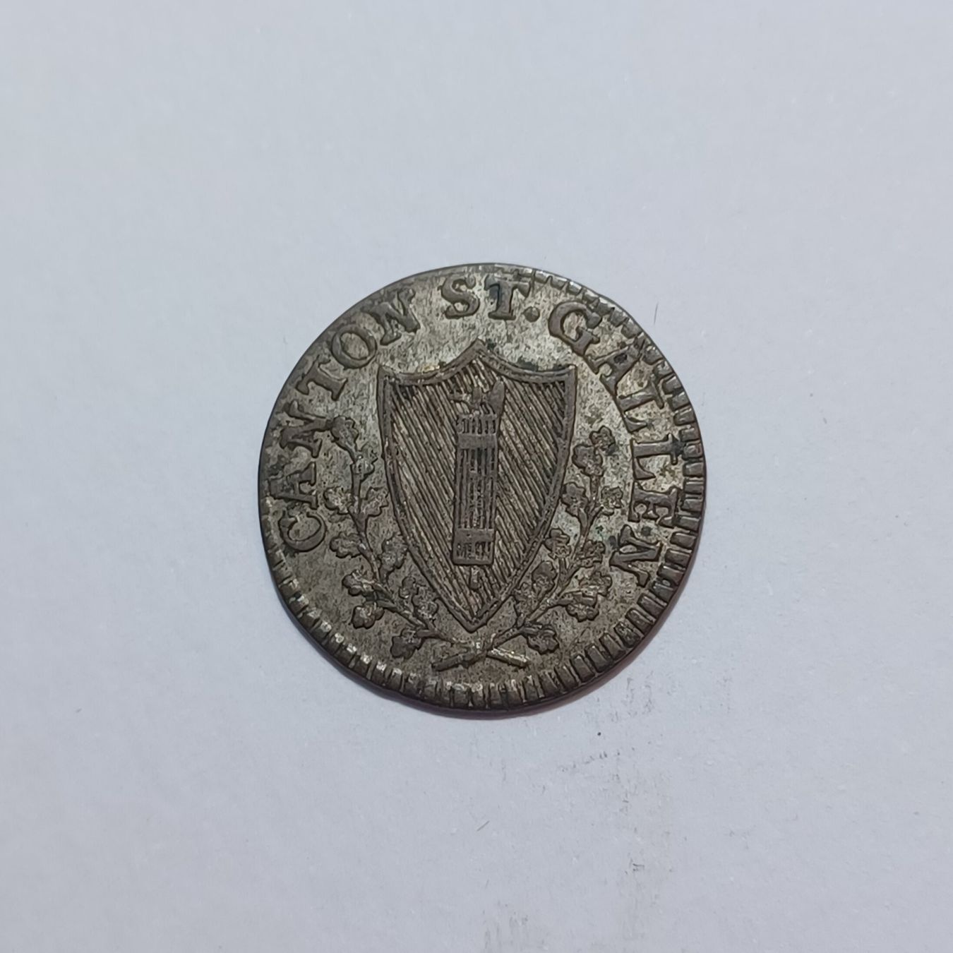Tutti le monete: Kreuzer 1809 St. Gallen – Usato da Pfäffikon ZH venduto da Schweizer_Muenzen 1