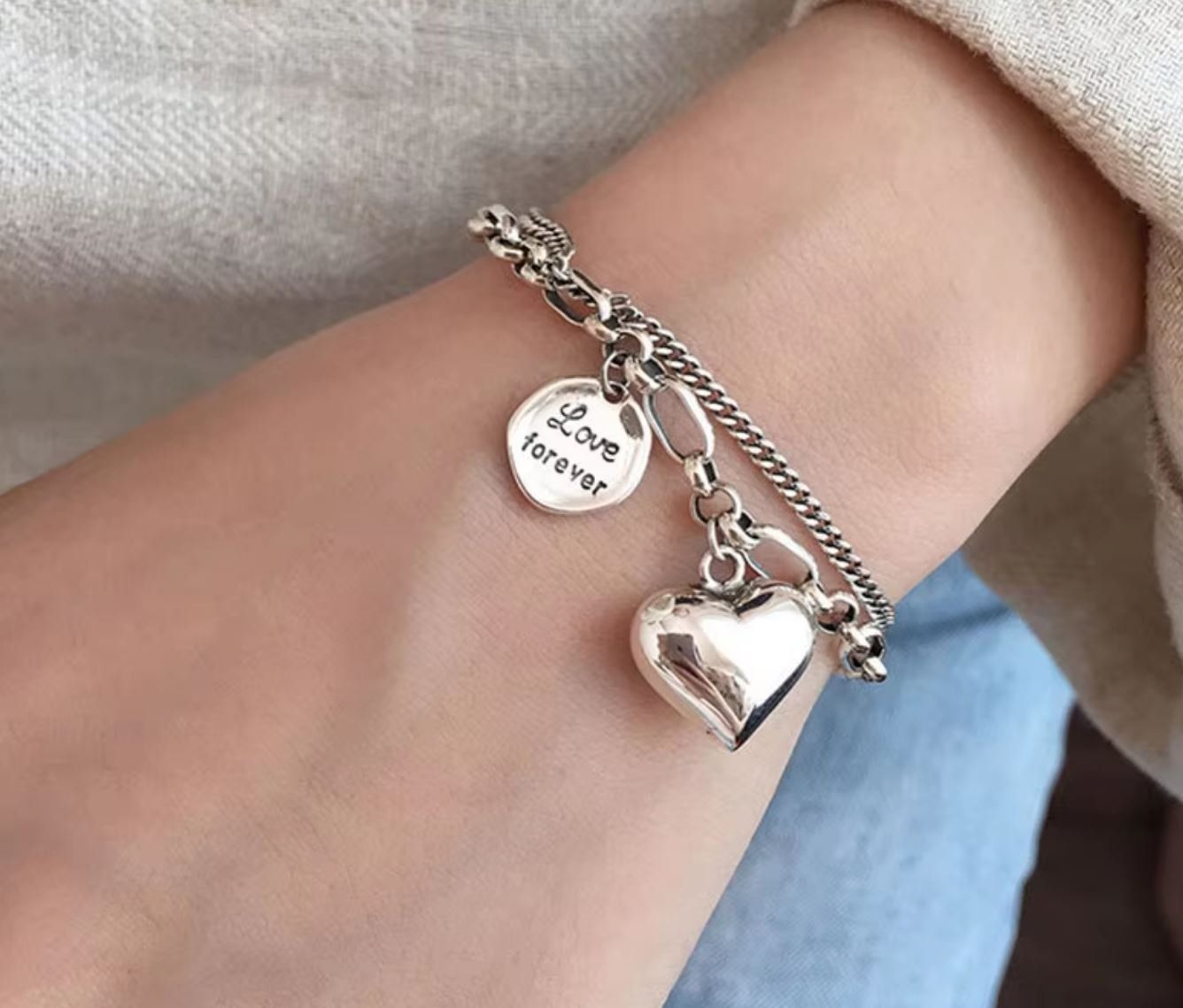 Armbänder & -reifen: wundervolles Armband, 925 Silber – Neu (gemäss Beschreibung) aus Niederbüren von Fidi5 3