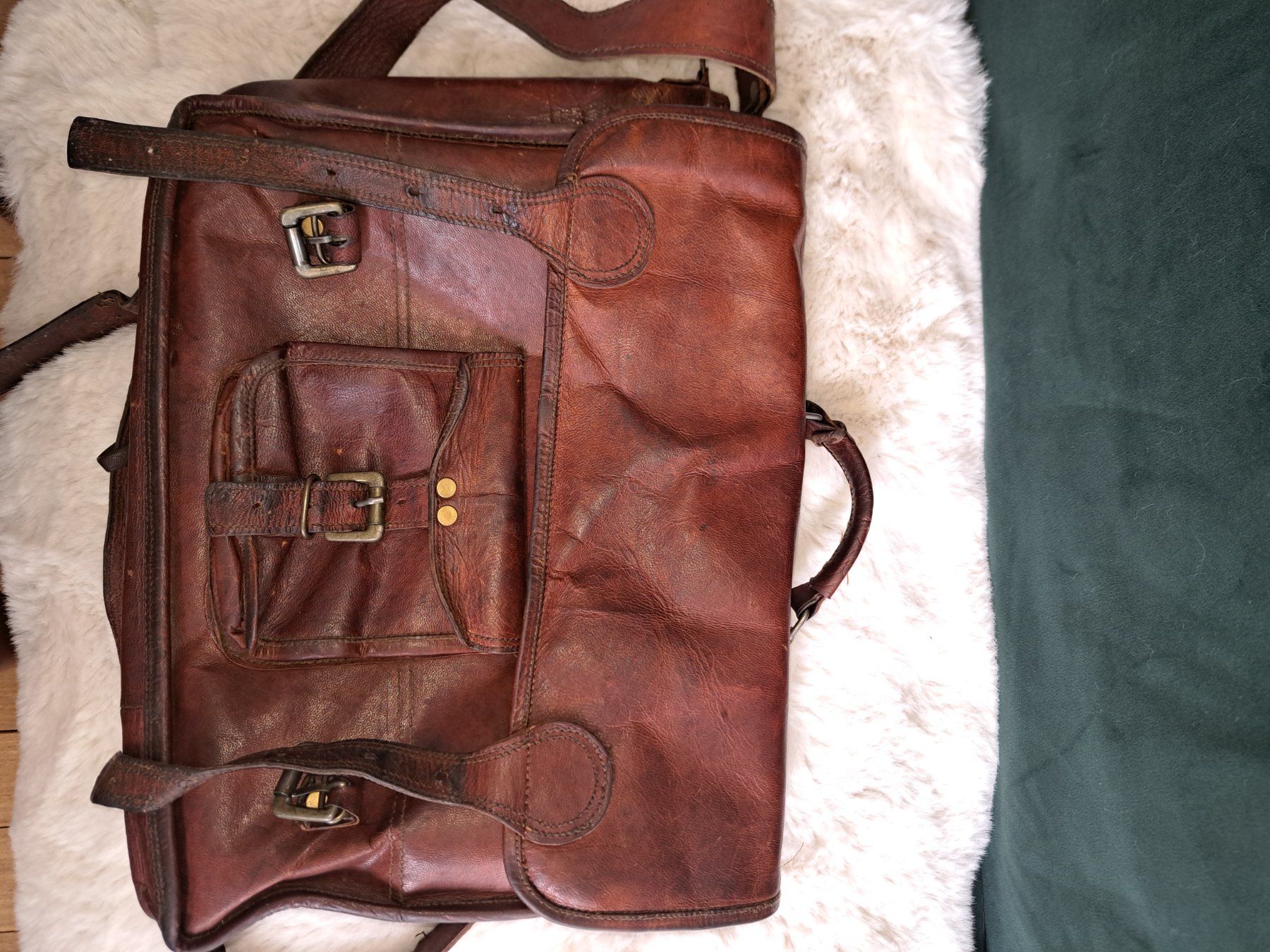 Borse: Lehrertasche aus echtem Leder – Usato da Windisch venduto da Ale_d2km