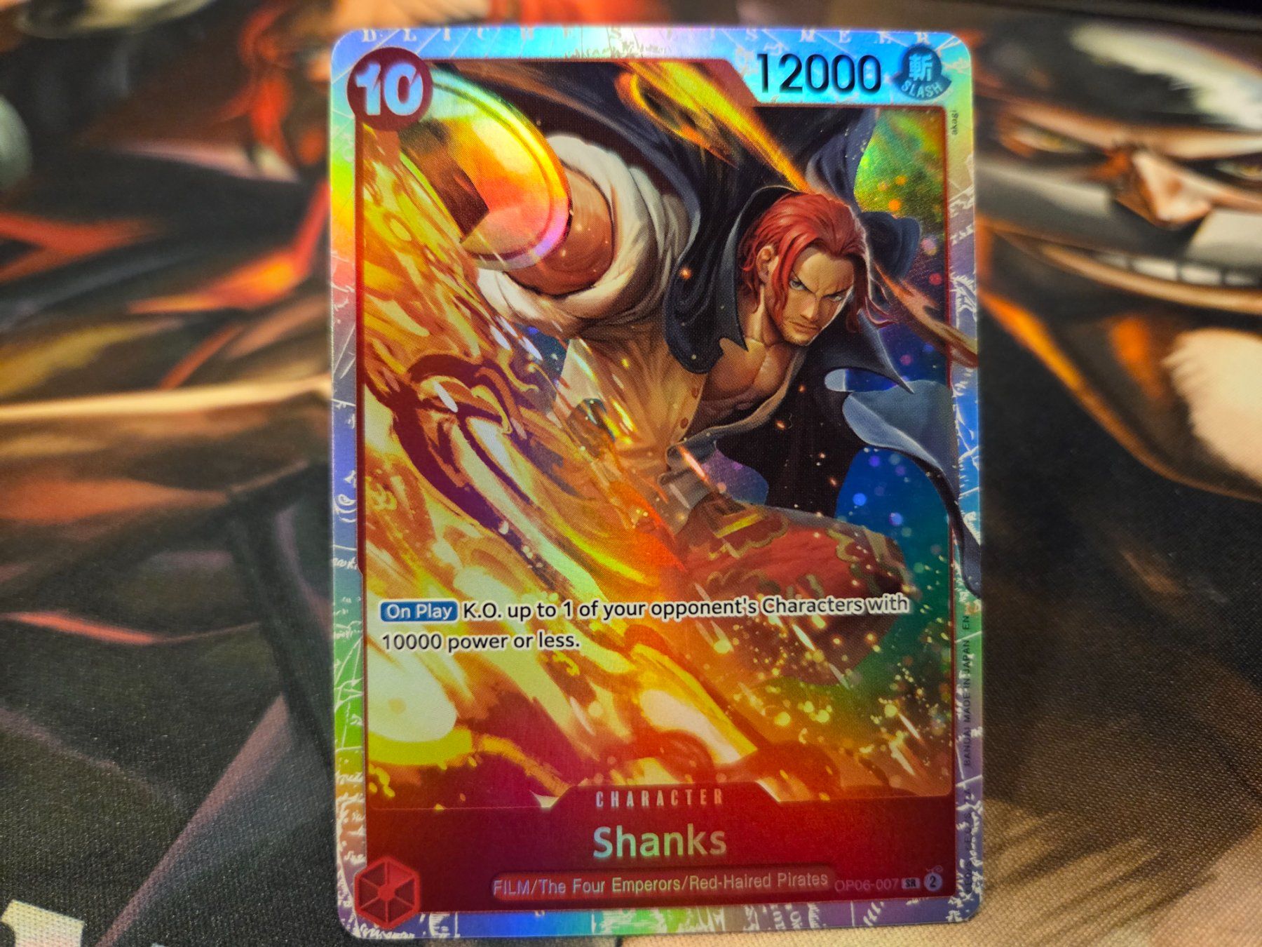 Bandai Carte collezionabili: One Piece |  Shanks  SR – Usato da Lugano venduto da Doppia_B