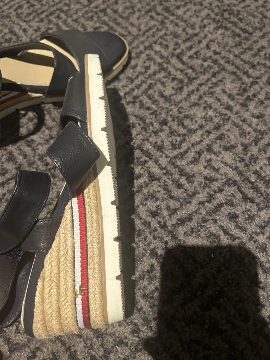 Scarpe da donna: Tom Taylor Sandalen dunkelblau – Nuovo (secondo la descrizione) da Zürich venduto da Lydilippuner 2