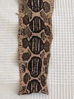 ✨Peau de python américain authentique – cuir exotique rare