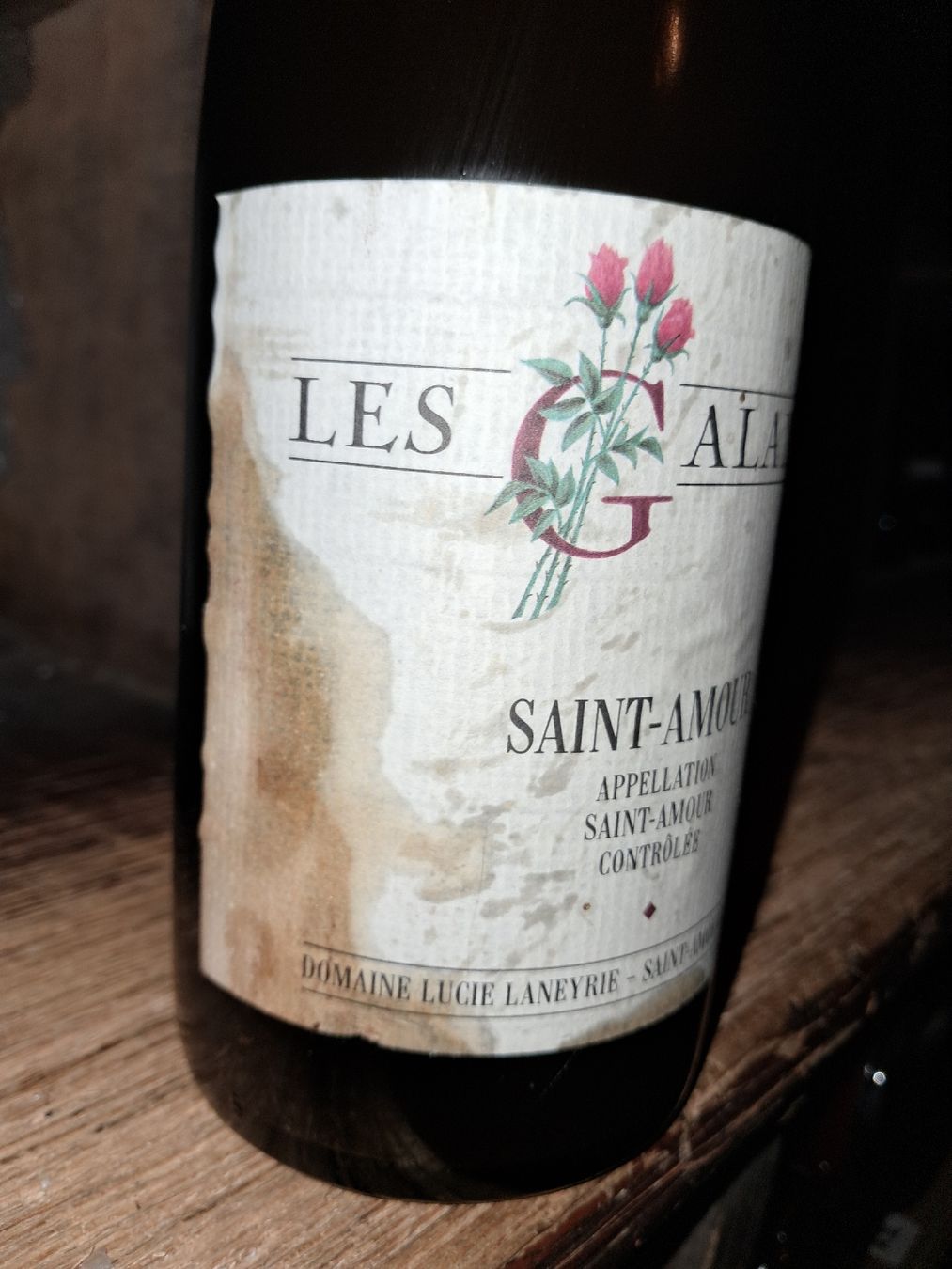 Vino: Saint-Amour cuvée "Les Galantes" 1994 – Nuovo e nell'imballaggio originale da Le locle venduto da juliensaran 2