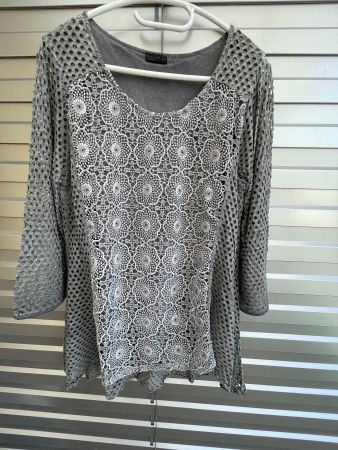 Spitzen-Shirt Gr. 42/44