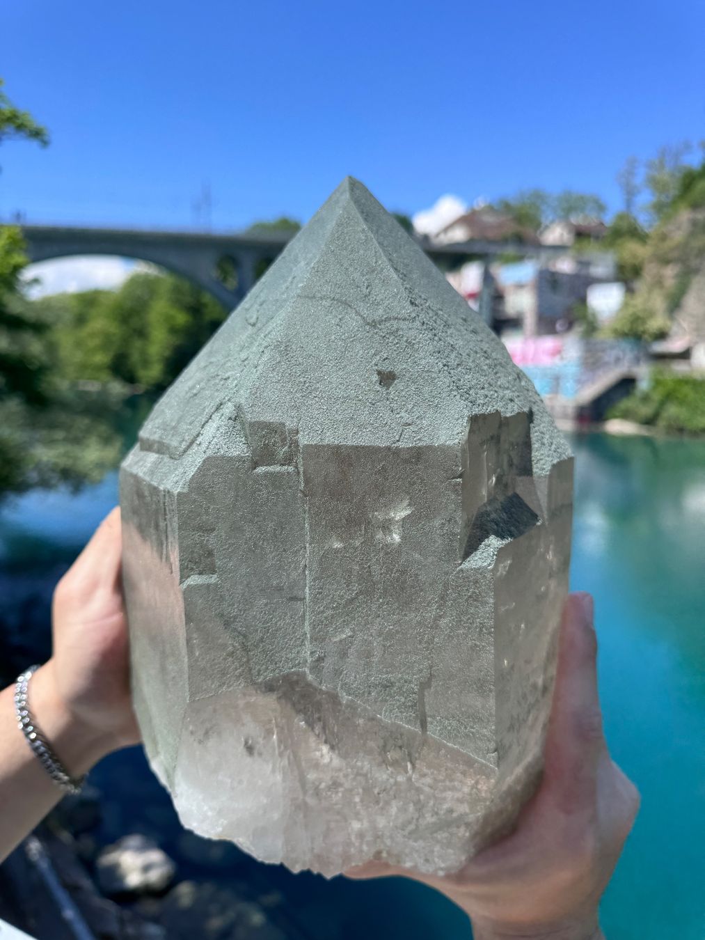 Minerali & Pietre curative: Quartz Chlorite Furka – Usato da Genève venduto da qua_q7kb