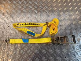 10Stk. Zurrgurt / Spanngurt 3t 4m , Spitzhaken mit LOGO