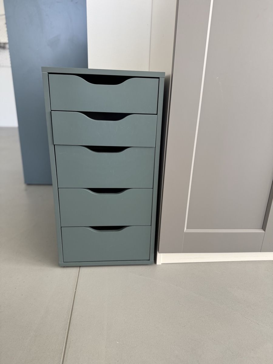 Kommoden: IKEA ALEX Schubladenelement Petrol – Gebraucht aus Neuhausen am Rheinfall von aneeco