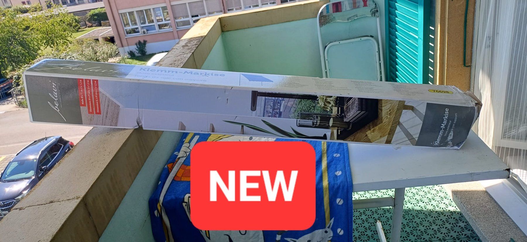 Tende da sole: Marquise/store .Terasse oder Balkon idealer Platz!NEW! – Nuovo e nell'imballaggio originale da Payerne venduto da jea_m6nb 7