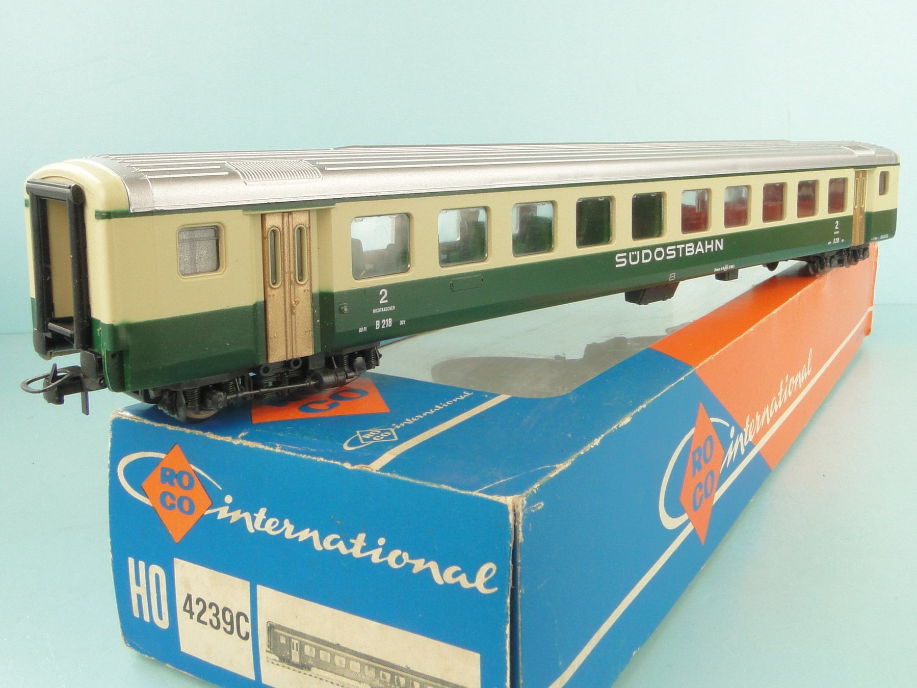Roco Modellini di ferrovie: Roco 4239C SOB EWII 2 Kl. – Usato da Bülach venduto da cann11