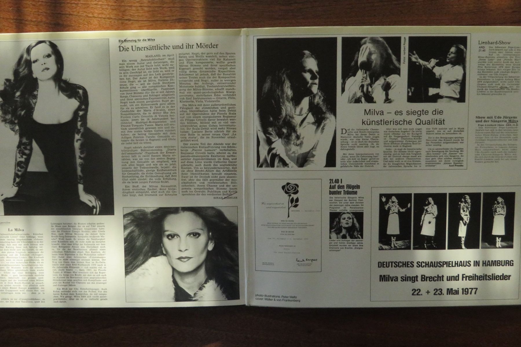 Dischi in vinile: MILVA STAR EDITION Doppel-LP – Usato da Wil ZH venduto da Tamagy 1
